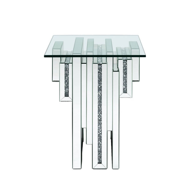 Noralie - End Table - Mirrored - Wood - Tony's Home Furnishings