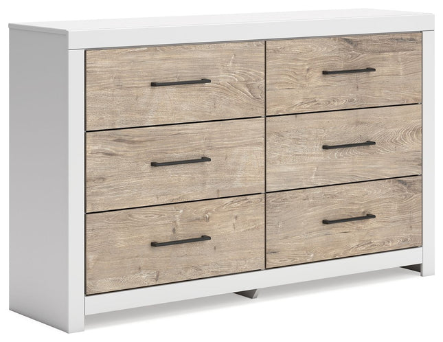 Charbitt - Two-tone - Six Drawer Dresser - Tony's Home Furnishings