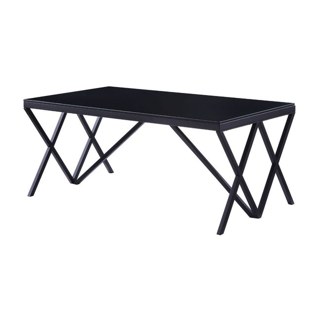 Magenta - Coffee Table - Black & Glass - Tony's Home Furnishings