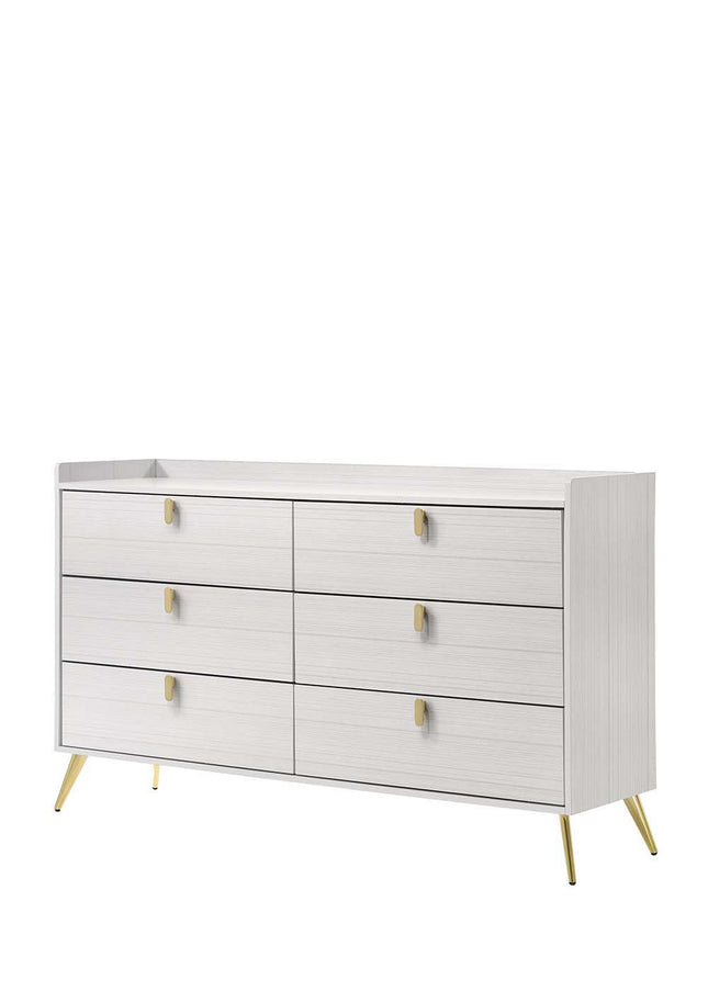 Zeena - Dresser - White Finish - Tony's Home Furnishings