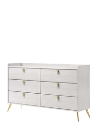 Zeena - Dresser - White Finish - Tony's Home Furnishings