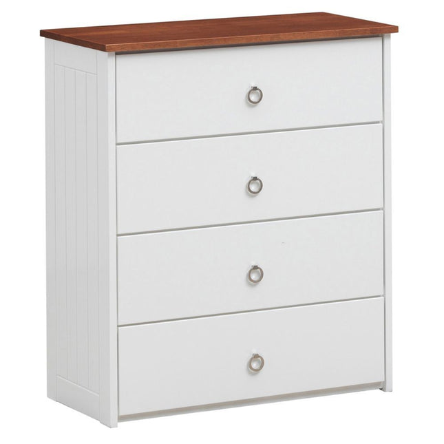 Farah - Chest - White & Oak - Tony's Home Furnishings