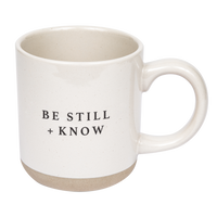 Thumbnail for Be Still and Know Stoneware Coffee Mug - Tony's Home Furnishings