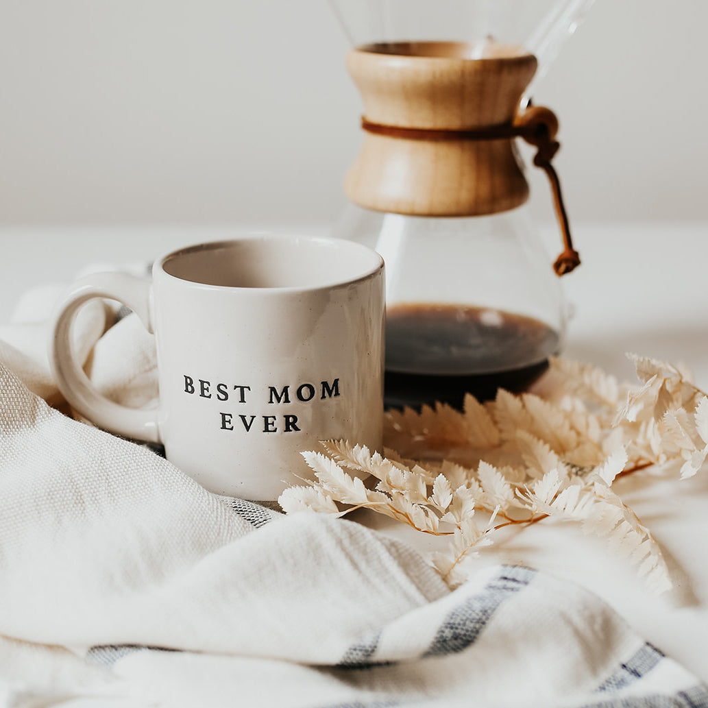 Best Mom Ever Stoneware Coffee Mug - Tony's Home Furnishings