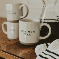 Thumbnail for Best Mom Ever Stoneware Coffee Mug - Tony's Home Furnishings