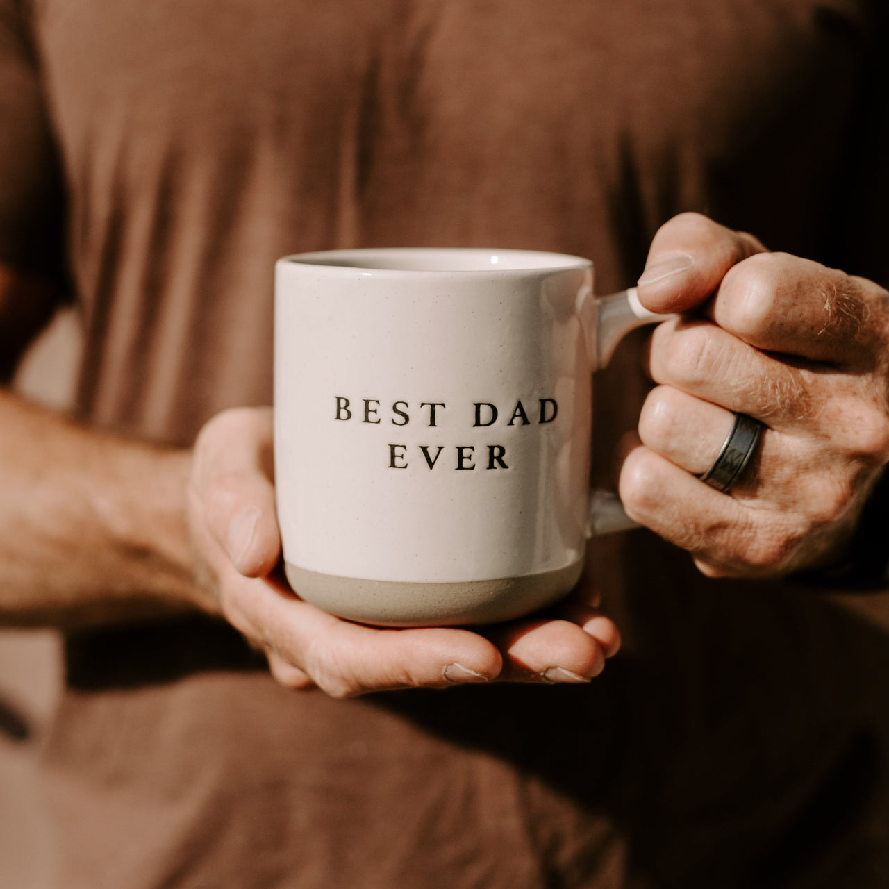 Best Dad Ever Stoneware Coffee Mug Tony's Home Furnishings Furniture. Beds. Dressers. Sofas.
