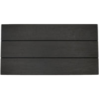 Thumbnail for Black Rectangular Wood Tray - Tony's Home Furnishings