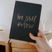 Thumbnail for Be Still and Know Fabric Journal - Tony's Home Furnishings