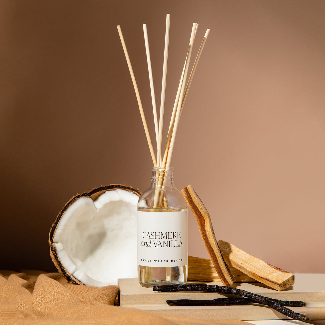 Cashmere and Vanilla Clear Reed Diffuser - Tony's Home Furnishings