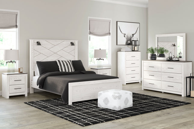 Gerridan - Panel Bedroom Set With Sconces - Tony's Home Furnishings