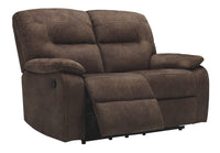 Thumbnail for Bolzano - Coffee - Reclining Loveseat Tony's Home Furnishings Furniture. Beds. Dressers. Sofas.