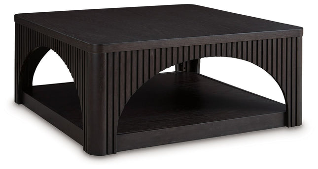 Yellink - Black - Square Cocktail Table - Tony's Home Furnishings