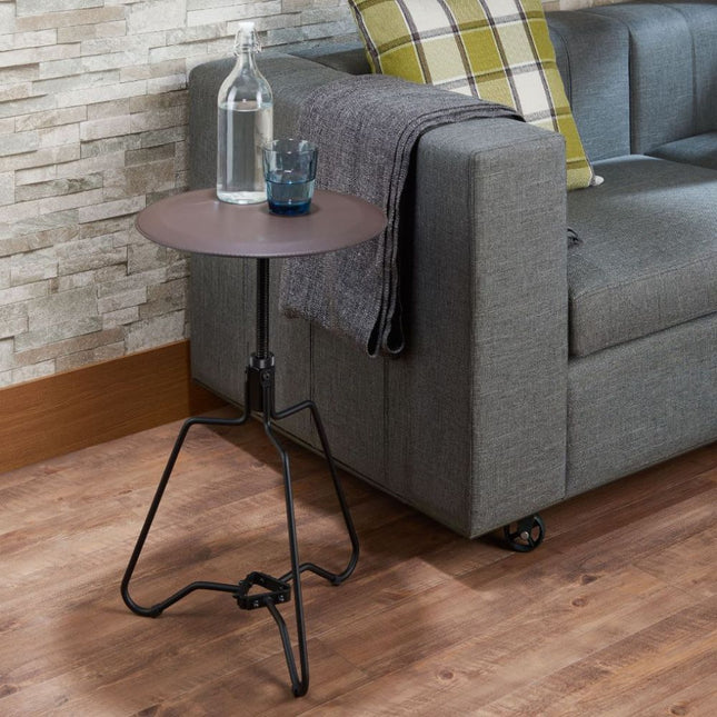 Sada - End Table - Espresso & Sandy Black - Tony's Home Furnishings