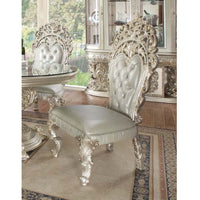 Thumbnail for Sandoval - Side Chair (Set of 2) - Beige PU & Champagne Finish - Tony's Home Furnishings