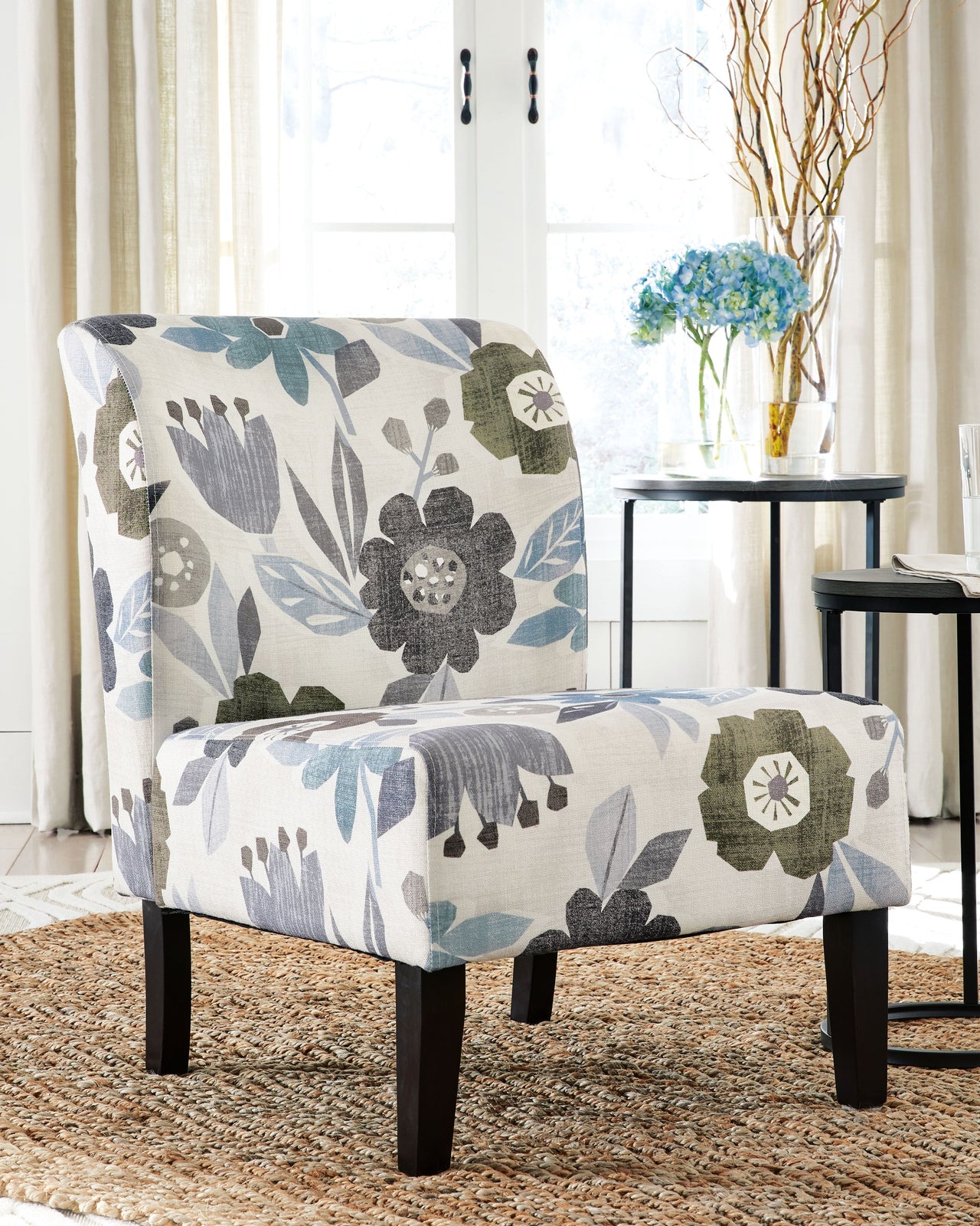 Triptis - Gray - Accent Chair Tony's Home Furnishings Furniture. Beds. Dressers. Sofas.