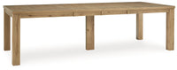 Thumbnail for Galliden - Light Brown - Rectangular Dining Room Extension Table - Tony's Home Furnishings