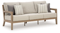 Thumbnail for Hallow Creek - Driftwood - Sofa With Cushion - Tony's Home Furnishings