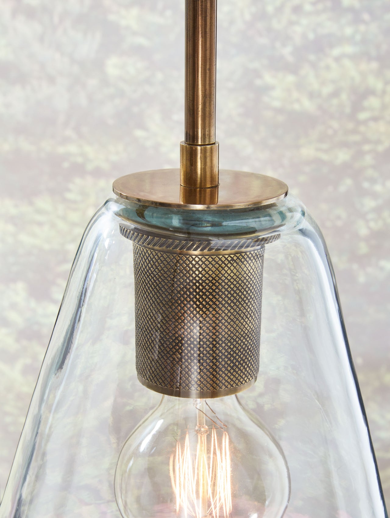 Collbrook - Glass Pendant Light - Tony's Home Furnishings