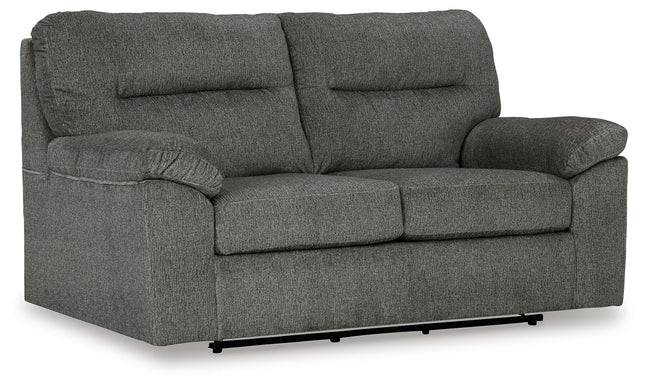 Bindura - Mineral - Glider Loveseat Signature Design by Ashley® 