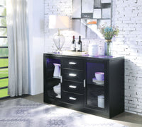 Thumbnail for Bernice - Server - Black - Tony's Home Furnishings