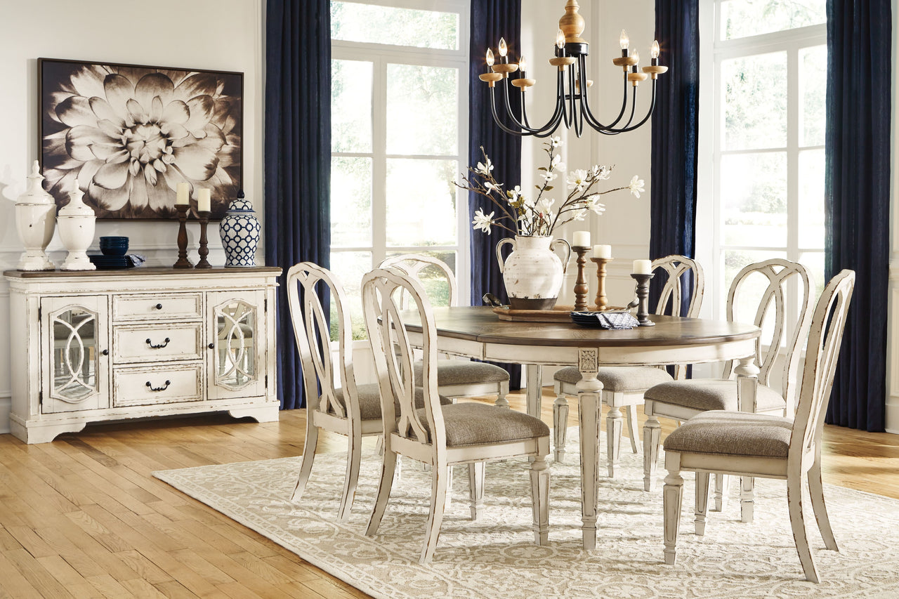 Realyn - Oval Dining Table Set - Tony's Home Furnishings