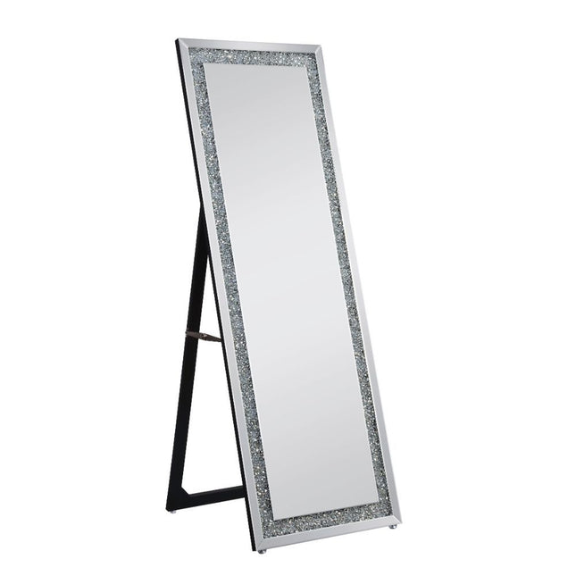 Noralie - Accent Mirror - Mirrored & Faux Diamonds - Tony's Home Furnishings