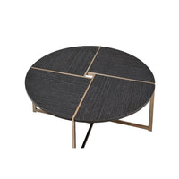 Bromia - Coffee Table - Black & Champagne - Tony's Home Furnishings
