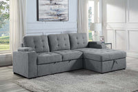 Thumbnail for Kabira - Sectional Sofa - Gray Fabric - Tony's Home Furnishings