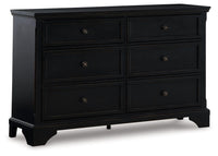 Thumbnail for Chylanta - Black - Dresser Tony's Home Furnishings Furniture. Beds. Dressers. Sofas.