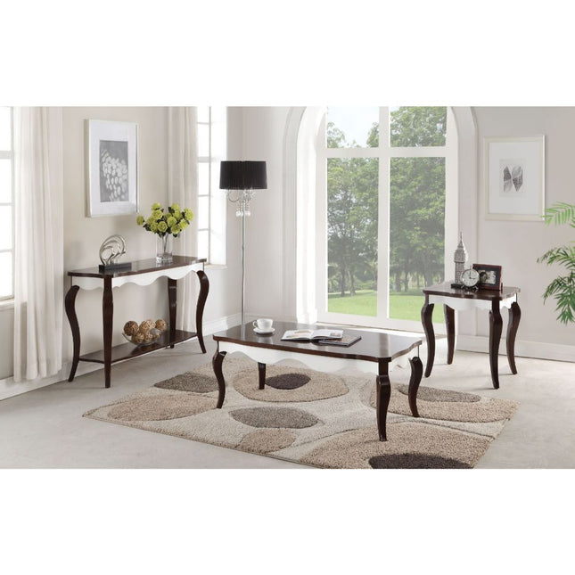 Mathias - Coffee Table - Walnut & White - Tony's Home Furnishings