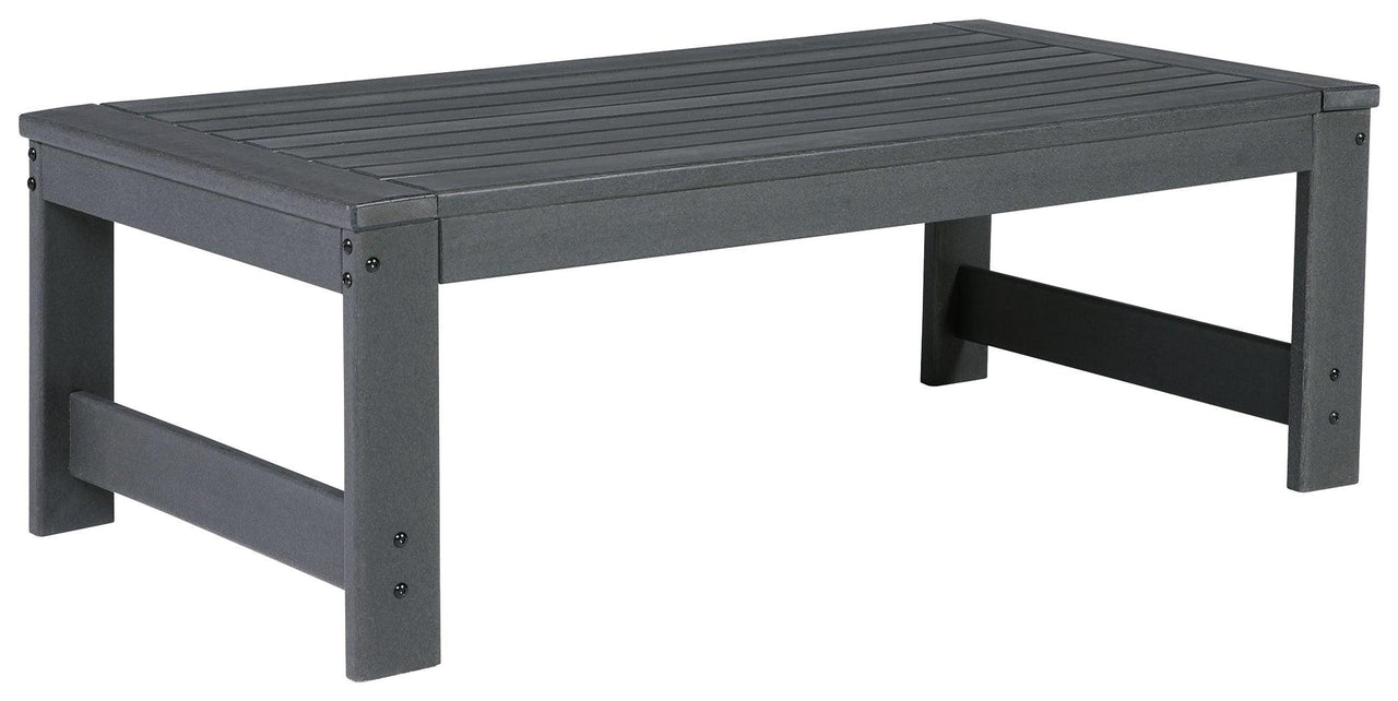 Amora - Charcoal Gray - Rectangular Cocktail Table Tony's Home Furnishings Furniture. Beds. Dressers. Sofas.