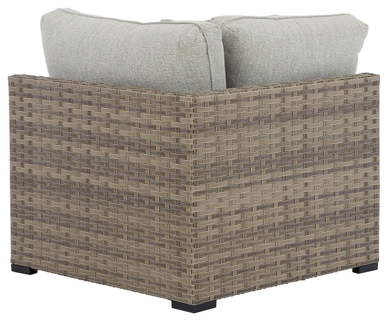 Calworth - Beige - Corner With Cushion (Set of 2) Tony's Home Furnishings Furniture. Beds. Dressers. Sofas.