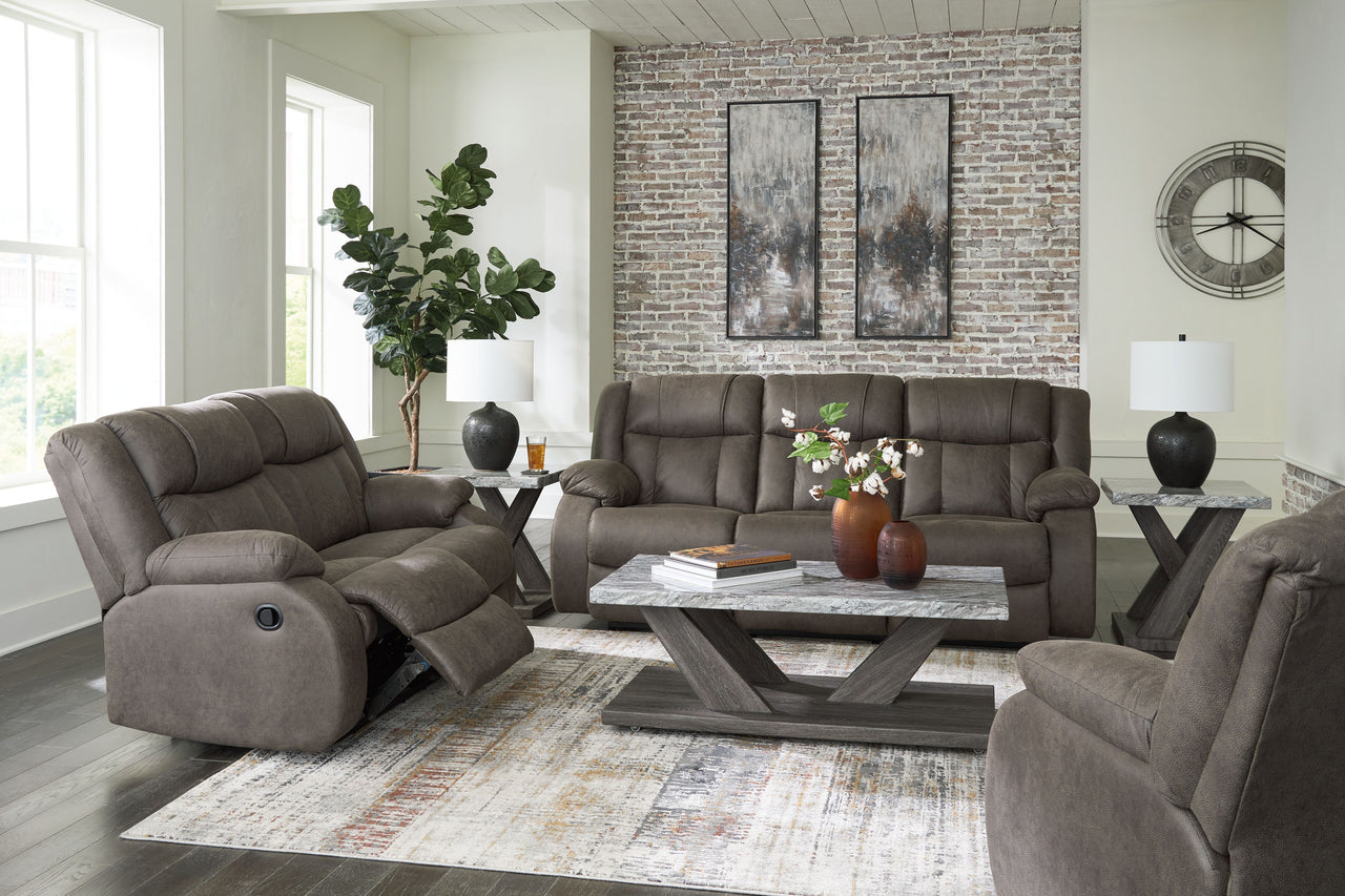 First Base - Reclining Living Room Set - Tony's Home Furnishings