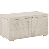 Thumbnail for Ryker - Distressed White - Storage Trunk Tony's Home Furnishings Furniture. Beds. Dressers. Sofas.