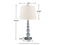 Thumbnail for Joaquin - Crystal Table Lamp - Tony's Home Furnishings