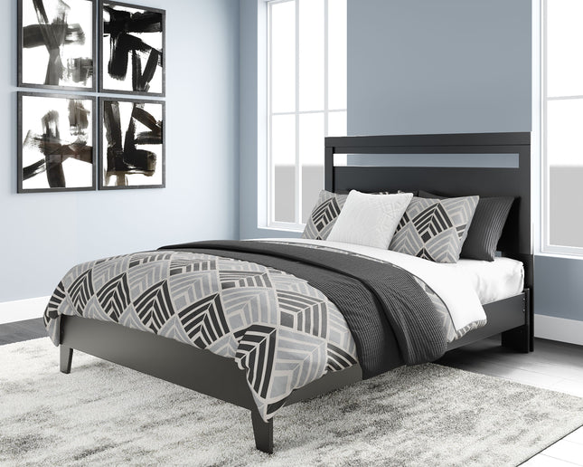 Finch - Panel Platform Bed - Tony's Home Furnishings