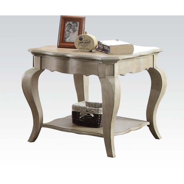 Chelmsford - End Table - Antique Taupe - Tony's Home Furnishings