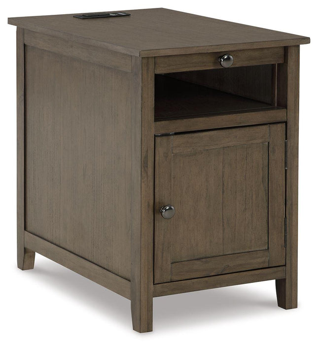 Treytown - Grayish Brown - Chair Side End Table Signature Design by Ashley® 