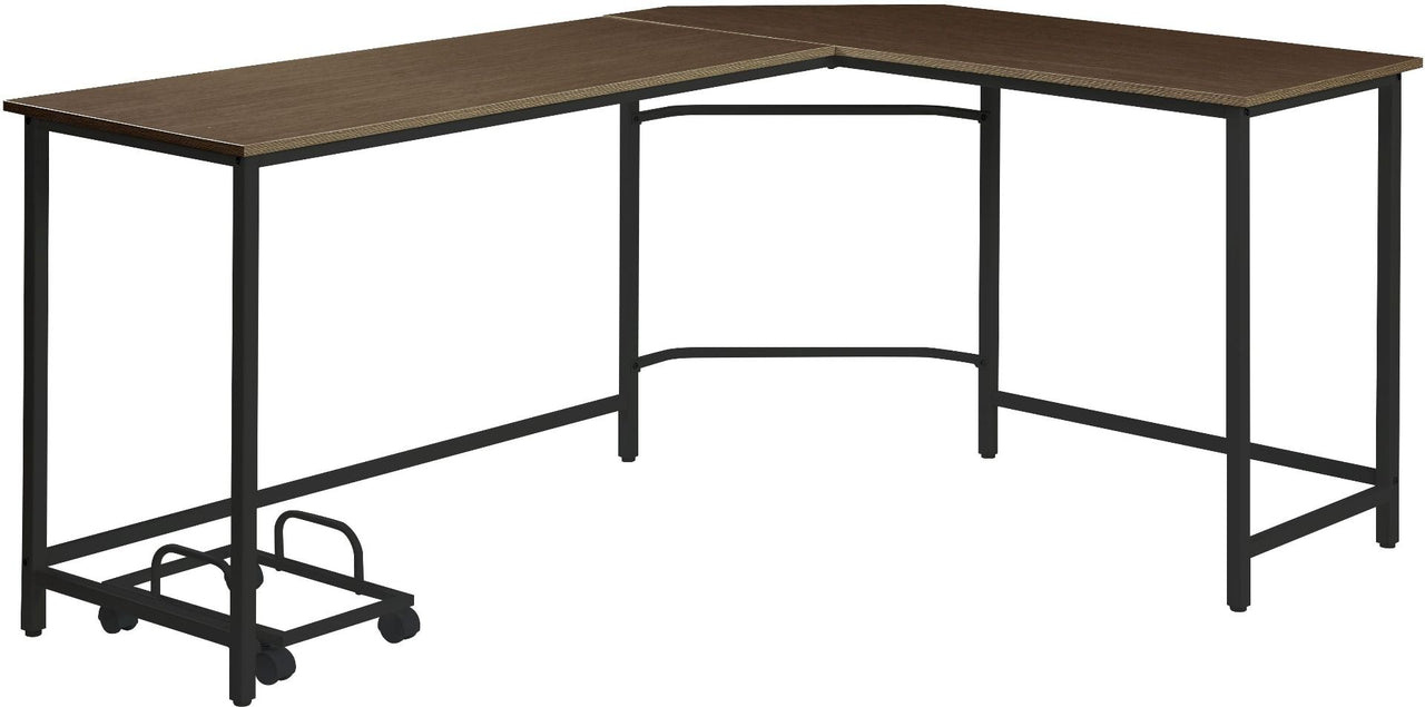 Acme - Dazenus - Computer Desk, Black Finish - Of00042 - Black & Oak Finish - Tony's Home Furnishings