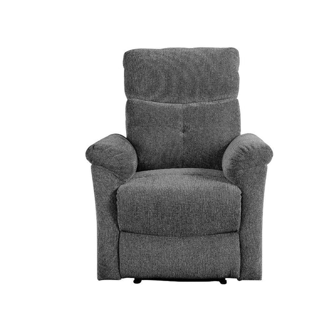 Treyton - Recliner - Gray Chenille - Tony's Home Furnishings