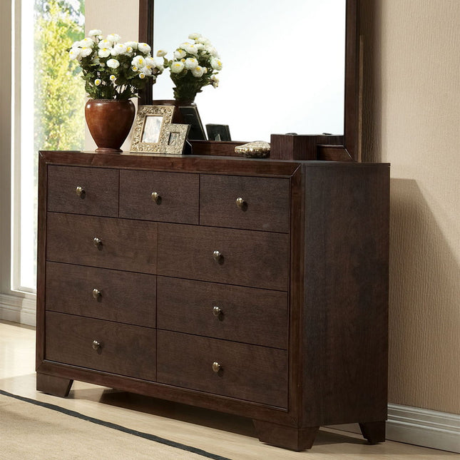 Madison - Dresser - Espresso - Tony's Home Furnishings