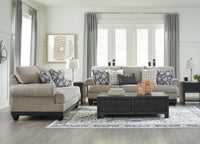 Thumbnail for Elbiani - Alloy - Sofa, Loveseat Tony's Home Furnishings Furniture. Beds. Dressers. Sofas.
