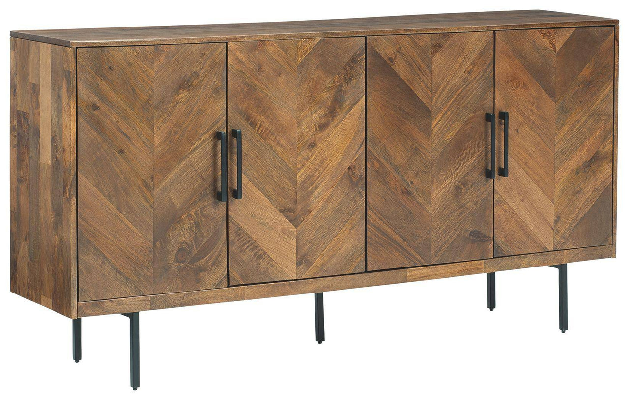 Prattville - Brown - Accent Cabinet Tony's Home Furnishings Furniture. Beds. Dressers. Sofas.