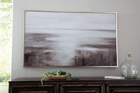 Thumbnail for Chasemont - Gray / White - Wall Art - Tony's Home Furnishings
