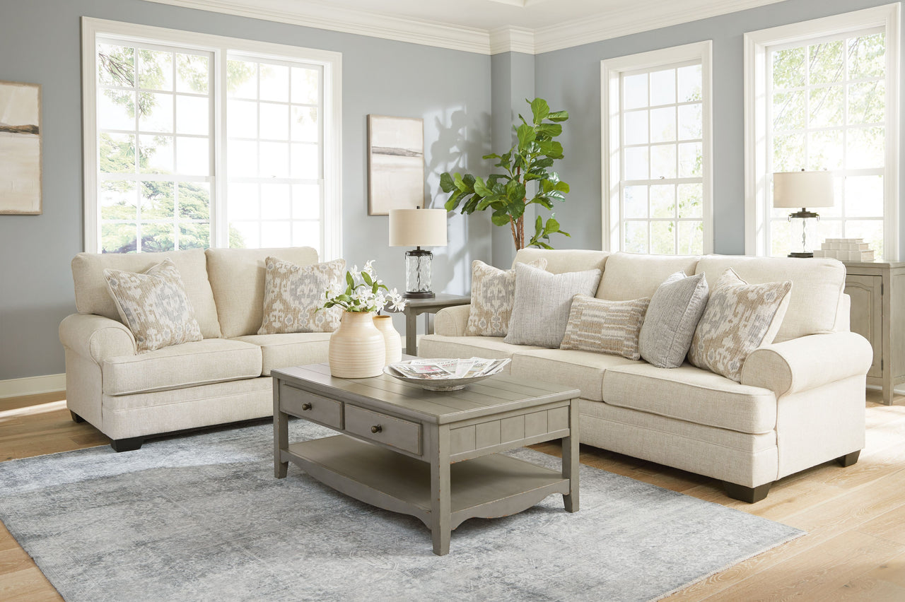 Rilynn - Linen - 2 Pc. - Sofa, Loveseat Tony's Home Furnishings Furniture. Beds. Dressers. Sofas.
