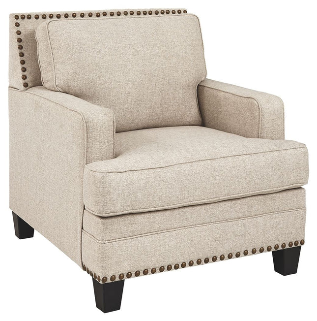 Claredon - Linen - Chair Ashley Furniture 