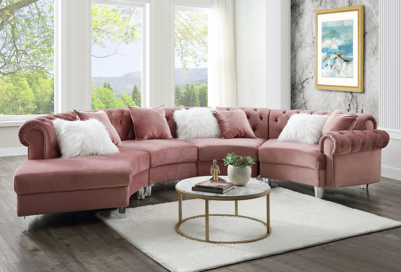 Ninagold - Sectional Sofa w/7 Pillows - Tony's Home Furnishings