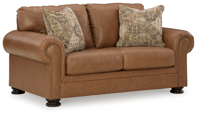 Carianna - Caramel - Loveseat Signature Design by Ashley® 