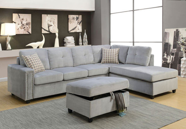 Belville - Sectional Sofa (Reversible w/Pillows) - Tony's Home Furnishings