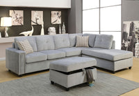 Thumbnail for Belville - Sectional Sofa (Reversible w/Pillows) - Tony's Home Furnishings